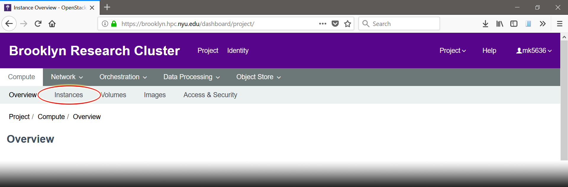 OpenStack Dashboard