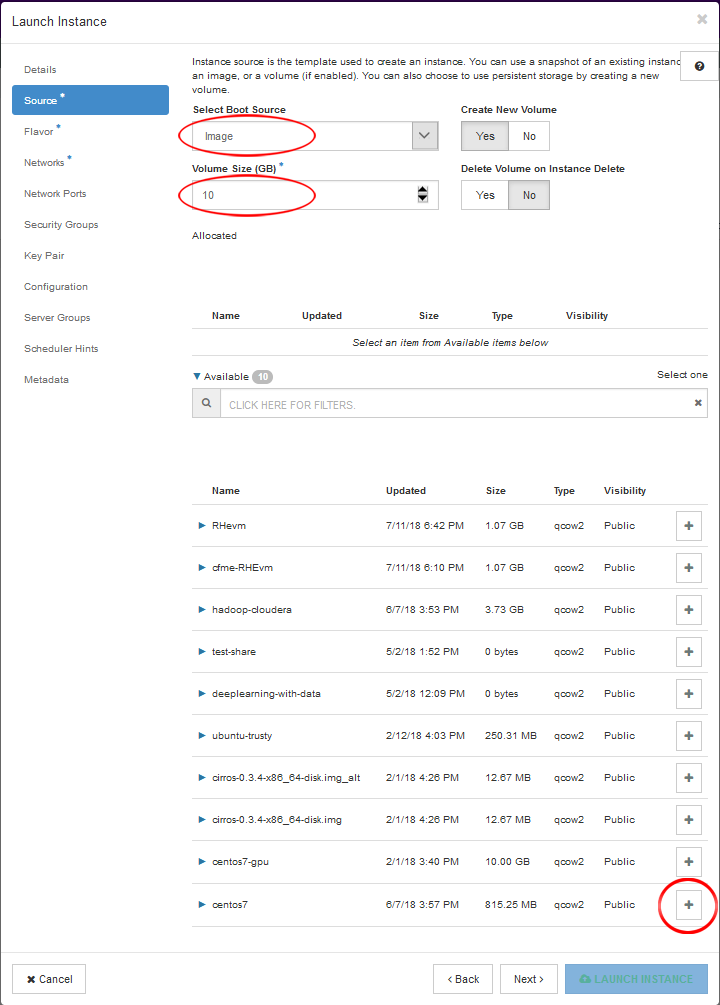 Instance Source